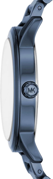 Michael Kors Hartman Quartz Blue Dial Blue Steel Strap Watch For Women - MK3509
