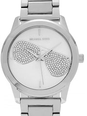 Michael Kors Harman Analog Silver Dial Silver Steel Strap Watch For Women - MK3672