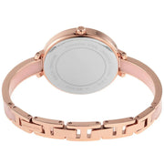Michael Kors Jaryn Analog Rose Gold Dial Pink Steel Strap Watch For Women - MK4545