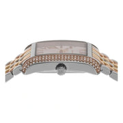 Michael Kors Emery Three-Hand White Dial Two Tone Steel Strap Watch for Women - MK4744