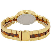 Michael Kors Garner Multifunction Gold Dial Two Tone Steel Strap Watch For Women - MK6471
