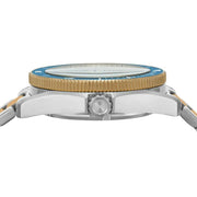 Michael Kors Maritime Three-Hand Blue Dial Two Tone Steel Strap Watch for Men - MK9169