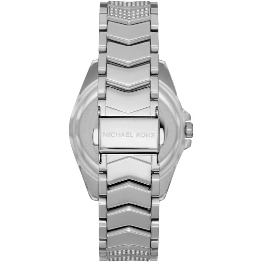 Michael Kors Layton Chronograph Mother of Pearl Blue Dial Silver