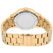 Michael Kors Ritz Pave Crystals Gold Dial Gold Steel Strap Watch for Women - MK6862