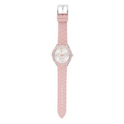 Michael Kors Jessa Quartz Silver Dial Pink Silicone Strap Watch For Women - MK7268