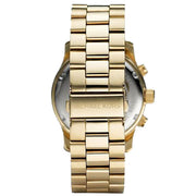 Michael Kors Runway Gold Dial Gold Steel Strap  Watch for Men - MK8077