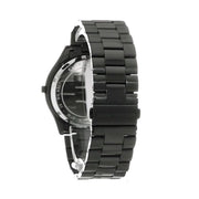 Michael Kors Slim Runway Black Dial Black Steel Strap Watch for Men - MK8507