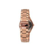 Guess Mini Spectrum Quartz Rose Gold Dial Rose Gold Steel Strap Watch For Women - W0122L3