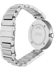 Hugo Boss Allusion Quartz Silver Dial Silver Steel Strap Watch For Women - 1502414