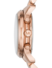 Michael Kors Runway Iridescent Dial Rose Gold Steel Strap Watch for Women - MK5940