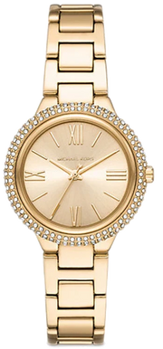 Michael Kors Taryn Quartz Gold Dial Gold Steel Strap Watch For Women - MK4459