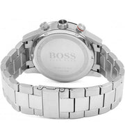 Hugo Boss Rafale Competitive Sport Chronograph Silver Dial Silver Steel Strap Watch for Men - 1513511