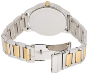 Michael Kors Hartman Quartz White Dial Two Tone Steel Strap Watch For Women - MK3521