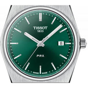 Tissot PRX Green Dial Silver Steel Strap Watch For Men - T137.410.11.091.00