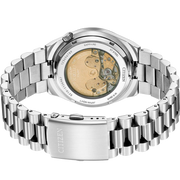 Citizen Tsuyosa Automatic White Dial Silver Steel Strap Watch For Men - NJ0150-81A
