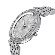 Michael Kors Darci Silver Dial Silver Steel Strap Watch for Women - MK3437