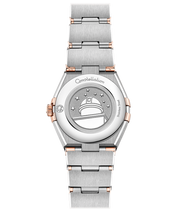Omega Constellation Manhattan Quartz Diamonds Mother of Pearl Dial Two Tone Steel Strap Watch for Women - 131.20.25.60.55.001
