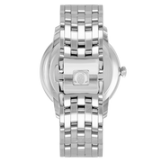 Omega De Ville Prestige Co-Axial Blue Dial Silver Steel Strap Watch for Men - 424.10.40.20.03.002