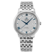 Omega De Ville Prestige Co-Axial Rhodium Silver Dial Silver Steel Strap Watch for Men - 424.10.40.20.02.001