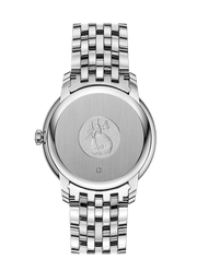 Omega De Ville Prestige Co-Axial Silver Dial Silver Steel Strap Watch for Men - 424.10.40.20.02.003