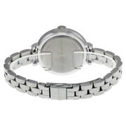 Marc Jacobs Sally Orange Dial Silver Steel Strap Watch for Women - MBM3365