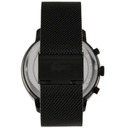 Lacoste Replay Black Dial Black Steel Strap Watch for Men - 2011194