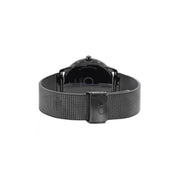 Calvin Klein Minimal Black Dial Black Mesh Bracelet Watch for Men - K3M514B1