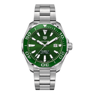 Tag Heuer Aquaracer Green Dial Watch for Men - WAY201S.BA0927