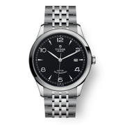 Tudor 1926 Automatic Black Dial Silver Steel Strap Watch for Men - M91650-0002