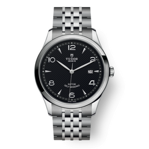 Tudor 1926 Automatic Black Dial Silver Steel Strap Watch for Men - M91650-0002