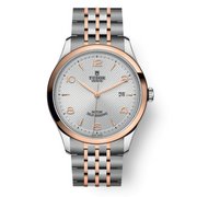 Tudor 1926 Automatic Silver Dial Two Tone Steel Strap Watch for Men - M91651-0001