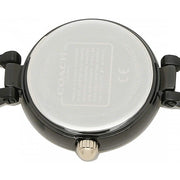 Coach Park Swarovski Crystals Black Dial Black Steel Strap Watch for Women - 14503564