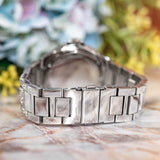 Michael Kors Camille Multifunction Crystals Silver Dial Silver Steel Strap Watch for Women - MK6957