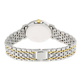 Tissot T Classic Everytime Small White Dial Two Tone Mesh Bracelet Watch For Women - T109.210.22.031.00