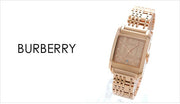Burberry Nova Check Quartz Rose Gold Dial Rose Gold Steel Strap Watch for Women - BU1578