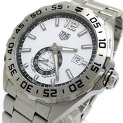 Tag Heuer Formula 1  Calibre 6 Automatic White Dial Silver Steel Strap Watch for Men - WAZ2013.BA0842
