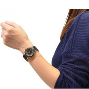 Marc Jacobs Pelly Black Dial Black Silicone Strap Watch for Women - MBM2540