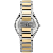 Maserati Stile Black Dial Two Tone Stainless Steel Watch For Men - R8853142008