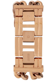 Guess Mod Heavy Metal Rose Gold Dial Rose Gold Steel Strap Watch For Women - W1117L3