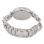 Michael Kors Catelyn Quartz Crystals Silver Dial Silver Steel Strap Watch For Women - MK4675