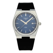 Tissot PRX Blue Dial Black Rubber Strap Watch For Men - T137.410.17.041.00