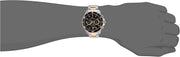 Tommy Hilfiger Jordon Chronograph Black Dial Two Tone Steel Strap Watch For Men - 1792095