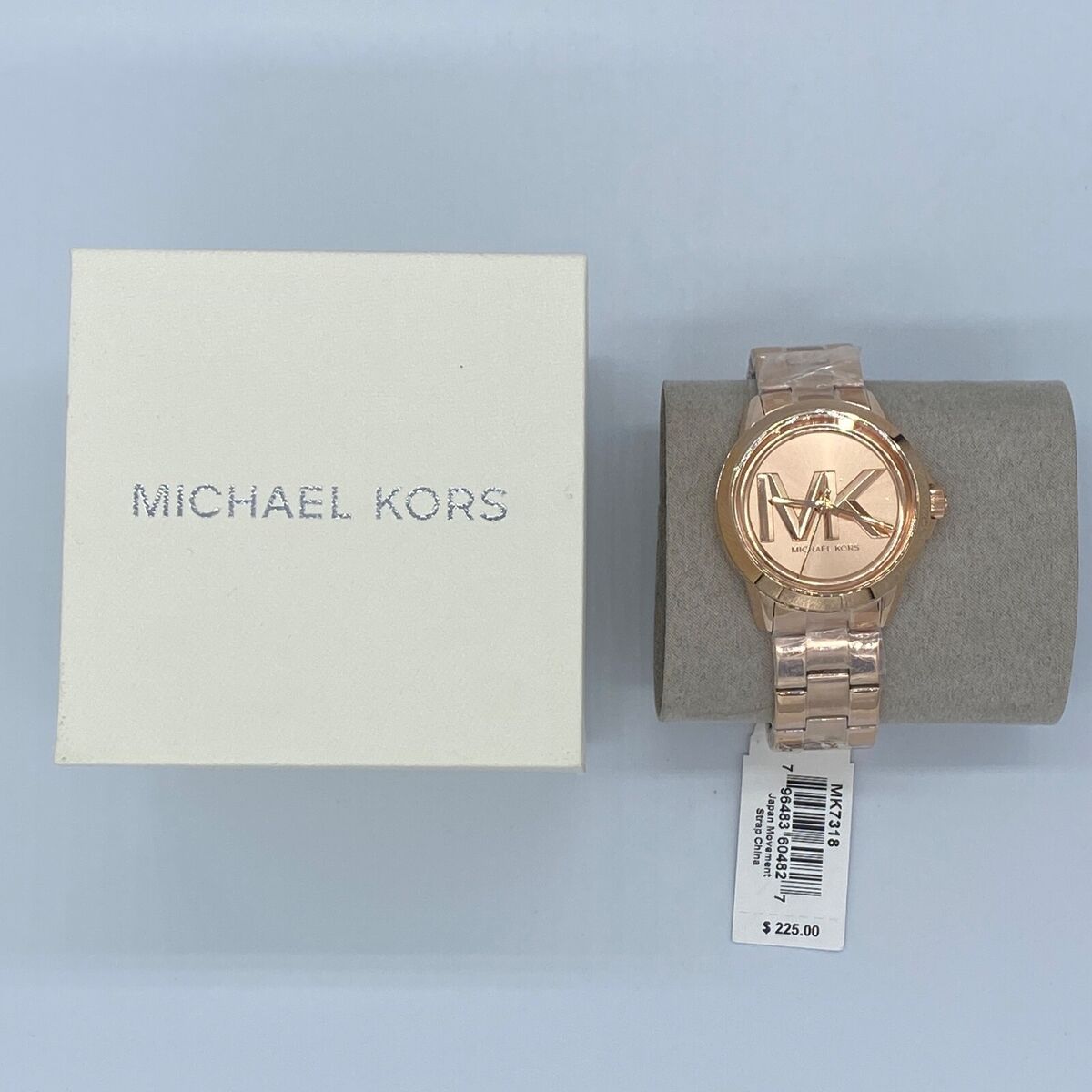 Michael Kors Brynn Analog Rose Gold Dial Rose Gold Steel Strap Watch F