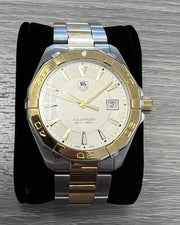 Tag Heuer Aquaracer White Dial Watch for Men - WAY1120.BB0930