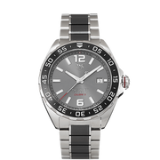 Tag Heuer Formula 1 Calibre 5 Anthracite Dial Two Tone Steel Strap Watch for Men - WAZ2011.BA0843