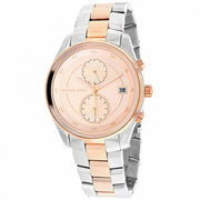 Michael Kors Blair Quartz Analog Rose Gold Dial Two Tone Steel Strap Watch For Women - MK6498