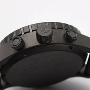 Nixon 51-30 Chrono Black Dial Black Steel Strap Watch for Men - A083-1042