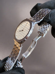 Gucci 25H Quartz Silver Dial Silver Steel Strap Watch For Women - YA163402
