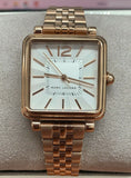 Marc Jacobs Vic Silver Dial Rose Gold Steel Strap Watch for Women - MJ3514