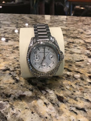 Michael Kors Blair Silver Dial SIlver Steel Strap Watch for Women - MK5612